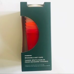 Starbucks 2019 Reusable 16 Oz. Hot Cups with Lids